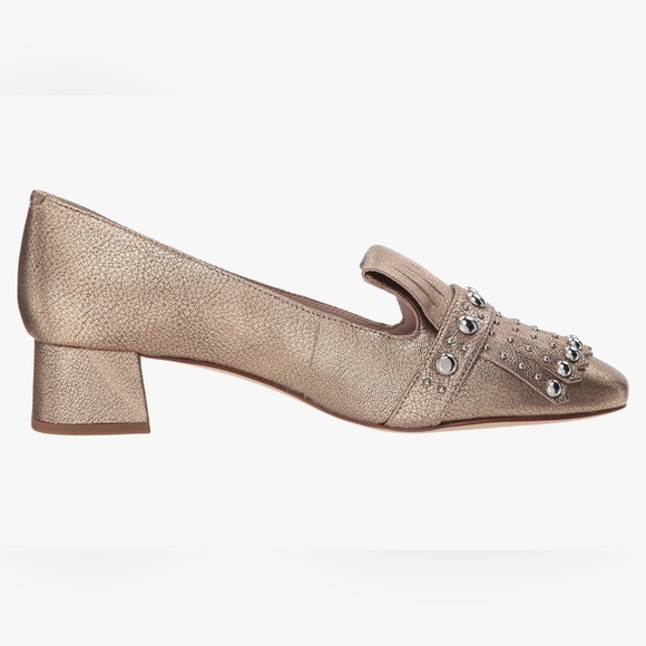 Nine West Wesh Metallic Penny Loafer - Sz 8.5 - worn twice! - Picture 5 of 10